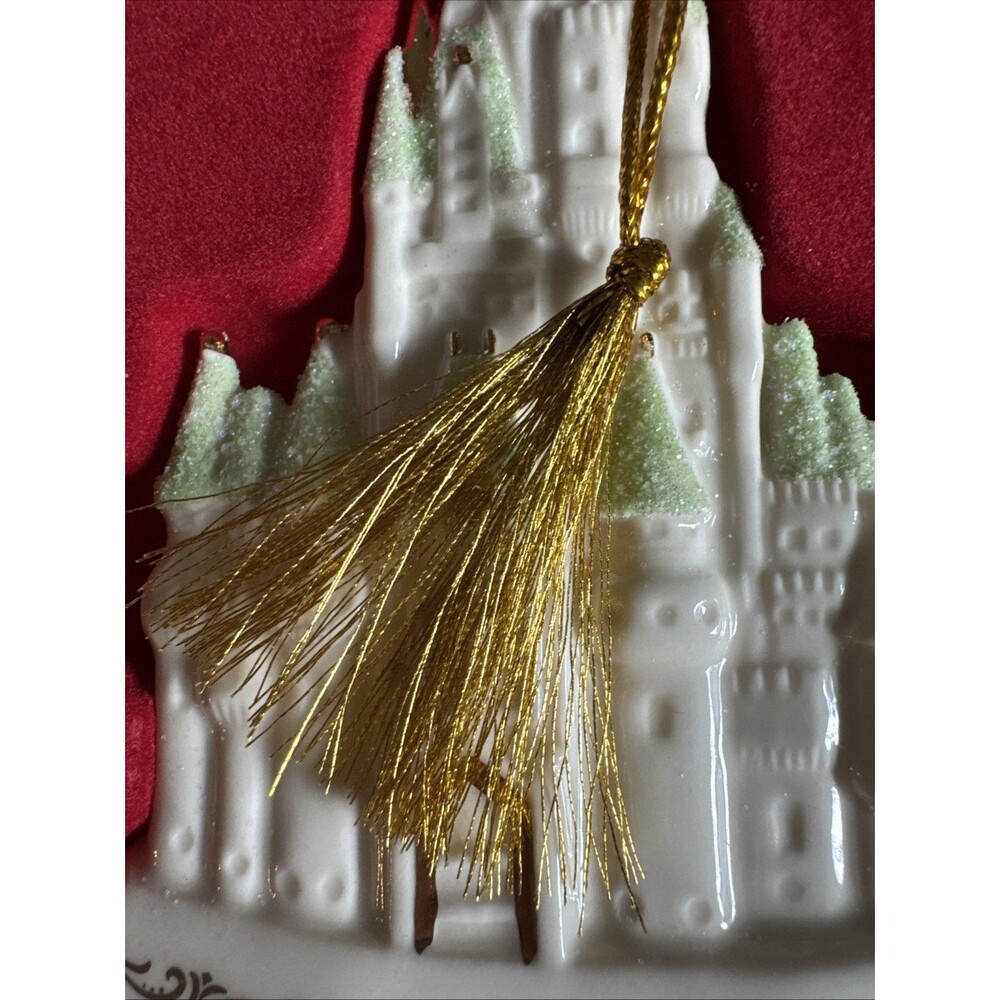 Lenox Disney Showcase Cinderella Castle Ornament 5.4" NIB - Picture 6 of 11